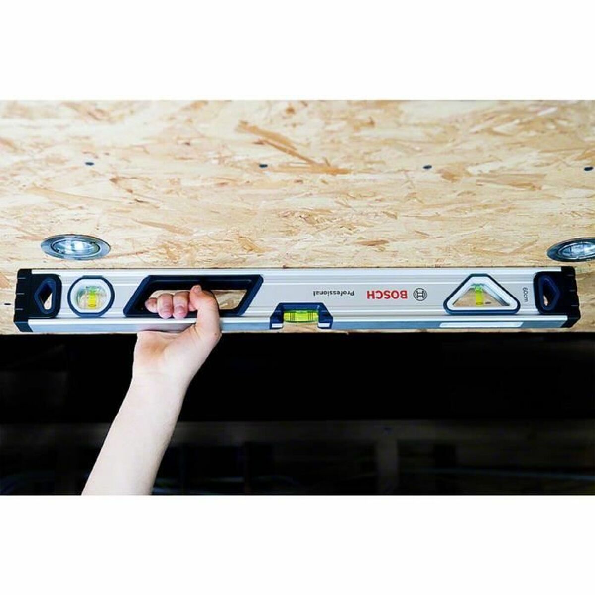 Vattenpass BOSCH Rostfritt stål Aluminium 60 cm